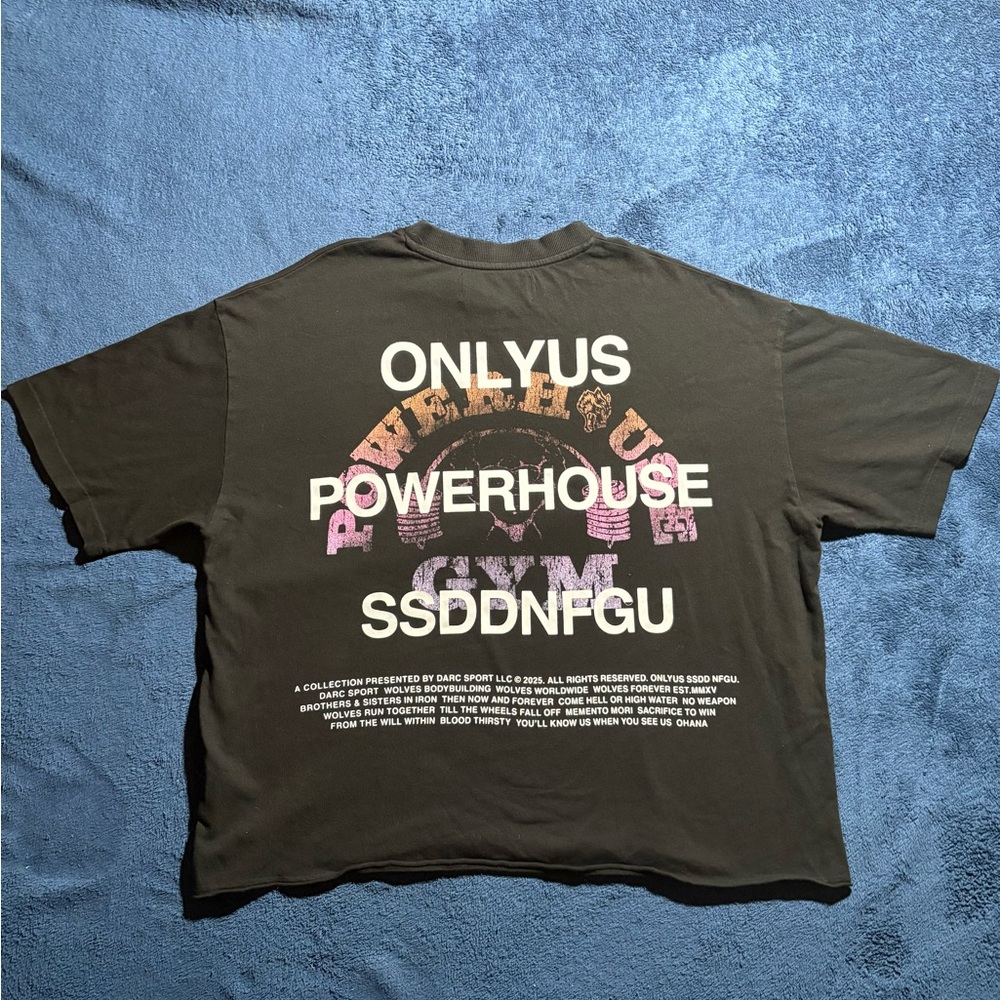 Darc Sport ONLYUS Powerhouse Boxy Tee
